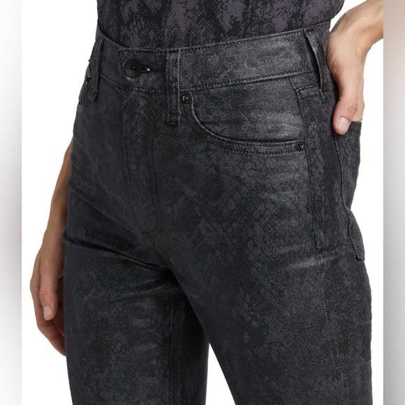 RAG & BONE
Nina High-Rise Cigarette Jeans in Snake Print - Picture 6 of 16